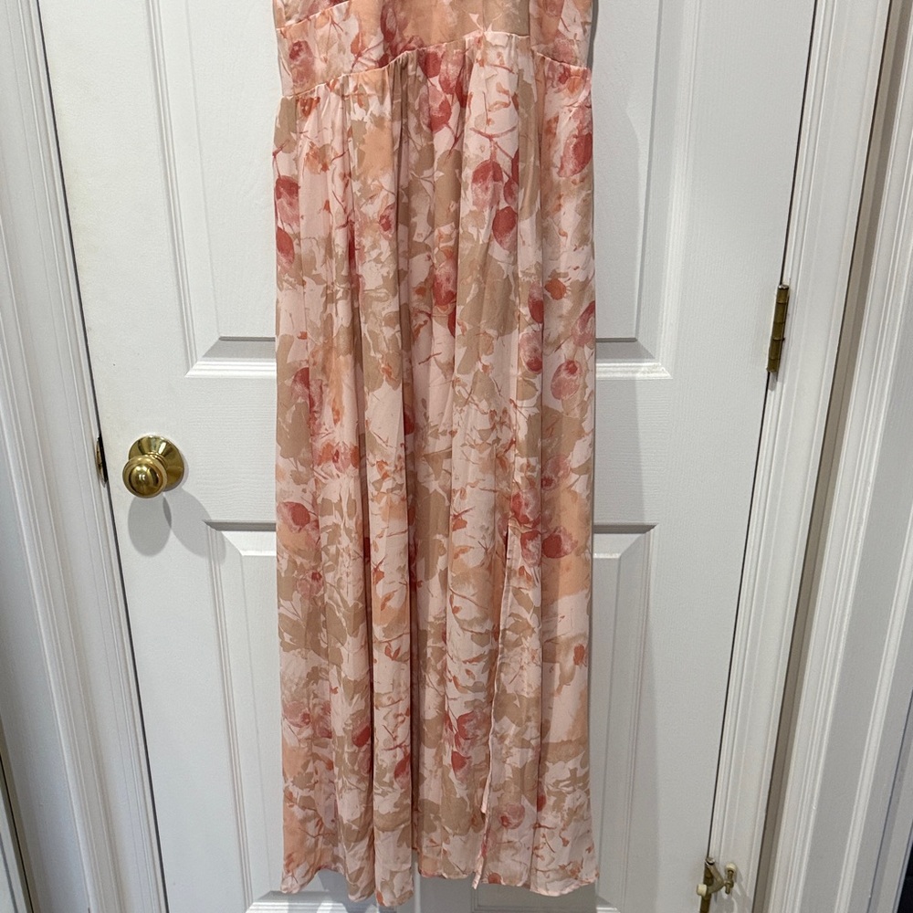 JJs House Blush Floral Midi Dress - Picture 3 of 5